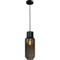 Hängelampe Esszimmer Schwarz Glas Metall Ø 15 cm E27 Hängelampe Esszimmer Schwarz Glas Metall Ø 15 cm E27 von Masterlight