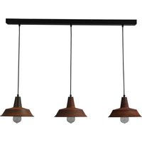 Hängeleuchte Braun Antik Ø25cm 3xE27 L:100cm PRATO Hängeleuchte Braun Antik Ø25cm 3xE27 L:100cm PRATO von Masterlight