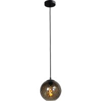 Hängeleuchte Schwarz Glas Kugel Ø 20 cm E27 Esszimmer Hängeleuchte Schwarz Glas Kugel Ø 20 cm E27 Esszimmer von Masterlight