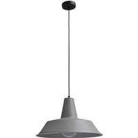 Industrie Hängelampe Grau Ø45cm Handarbeit PRATO von Masterlight