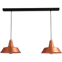 Industrie Hängelampe Kupfer 2xE27 Ø35cm Made in EU von Masterlight