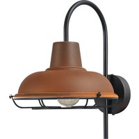 Industrie Hotelleuchte in Rost Braun von Masterlight