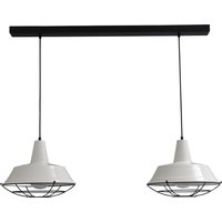 Industrie Pendelleuchte Hängelampe Weiß von Masterlight