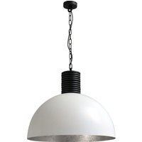 Industrie Pendelleuchte Weiß Silber Ø60cm LARINO Industrie Pendelleuchte Weiß Silber Ø60cm LARINO von Masterlight