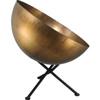 Industrie Tischlampe in Messing Antik Ø40cm LARINO von Masterlight