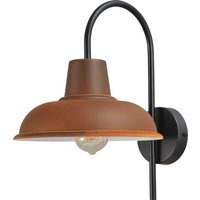 Industrie Wandleuchte in Rost Braun von Masterlight