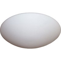 LED Deckenleuchte mit Glasschirm Mattweiß von Masterlight