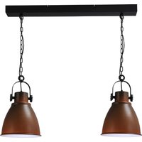 Pendelleuchte Braun Weiß Handarbeit schwenkbar Pendelleuchte Braun Weiß Handarbeit schwenkbar von Masterlight
