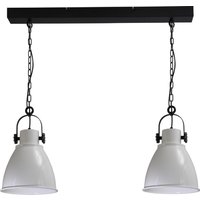 Pendelleuchte E27 Weiß Industrie Stil von Masterlight
