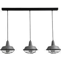 Pendelleuchte Grau Ø25cm 3xE27 L:100cm Ziergitter Pendelleuchte Grau Ø25cm 3xE27 L:100cm Ziergitter von Masterlight