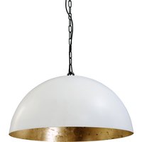Pendelleuchte LARINO Weiß Gold Ø50cm E27 Industrie Pendelleuchte LARINO Weiß Gold Ø50cm E27 Industrie von Masterlight
