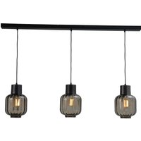 Pendelleuchte Rauchglas Metall 3-flammig E27 Esstisch Pendelleuchte Rauchglas Metall 3-flammig E27 Esstisch von Masterlight