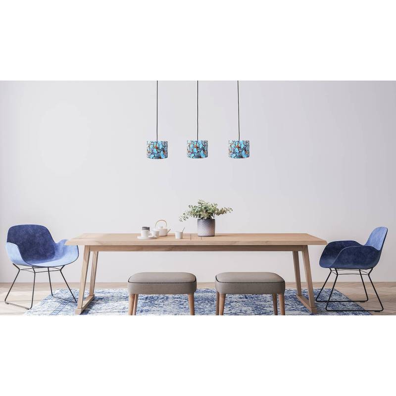 home24 Pendelleuchte Venus A XIII 100 x 150 x 20cm Samt E27 von home24