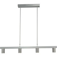Pendelleuchte länglich Metall 4-flammig 100 cm breit von Masterlight