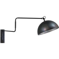 Schlafzimmerleuchte in Schwarz Roter Metall Optik von Masterlight