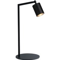 Schreibtischlampe Schwarz Metall 50 cm verstellbar GU10 von Masterlight