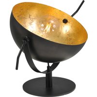 Schreibtischleuchte Grau Metall Gold Ø40cm LARINO von Masterlight