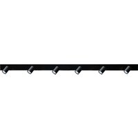 Schwarze Deckenleuchte Metall 160 cm lang schwenkbar Schwarze Deckenleuchte Metall 160 cm lang schwenkbar von Masterlight