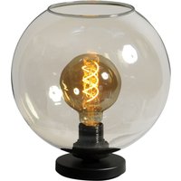 Tischlampe E27 Glas Rauch Schwarz dekorativ ELRIC Tischlampe E27 Glas Rauch Schwarz dekorativ ELRIC von Masterlight
