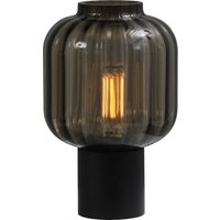 Tischlampe Schwarz 31 cm hoch Glas Metall ELYA Tischlampe Schwarz 31 cm hoch Glas Metall ELYA von Masterlight