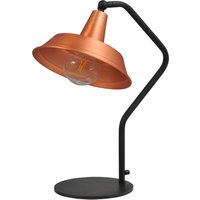 Tischlampe in Kupfer Industriestil Schirm ∅25cm von Masterlight