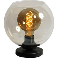 Tischleuchte Kugel Schirm Glas Metall Ø 20 cm E27 Tischleuchte Kugel Schirm Glas Metall Ø 20 cm E27 von Masterlight