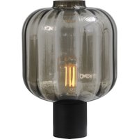 Tischleuchte Wohnzimmer Schwarz Glas Metall 41 cm ELYA Tischleuchte Wohnzimmer Schwarz Glas Metall 41 cm ELYA von Masterlight