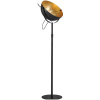 Vintage Standleuchte in Rustikal Gold von Masterlight