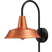 Wandlampe Kupfer XXL Schirm Ø25cm PRATO Industrie von Masterlight