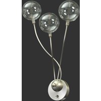Wandleuchte MOLTO 3 in Nickel matt dimmbar Wandleuchte MOLTO 3 in Nickel matt dimmbar von Masterlight