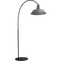 XXL Stehlampe Grau H:186cm Industrie Handarbeit von Masterlight