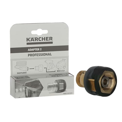 Masterpart Hochdruckreiniger-Easylock-Adapter, 2 M22 x 1,5 M22IG-TR22AG für Kärcher Hochdruckreiniger 4.111-030.0 Masterpart Hochdruckreiniger-Easylock-Adapter, 2 M22 x 1,5 M22IG-TR22AG für Kärcher Hochdruckreiniger 4.111-030.0 von Masterpart