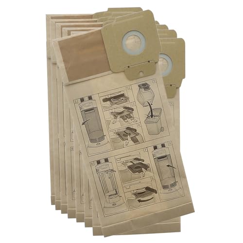 Masterpart Papier-Staubfilterbeutel, 10 Stück, passend für Kärcher CV30, CV38, CV48 Staubsauger 6.904-294.0 Masterpart Papier-Staubfilterbeutel, 10 Stück, passend für Kärcher CV30, CV38, CV48 Staubsauger 6.904-294.0 von Masterpart