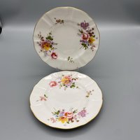 Royal Crown Derby Teller in Posies Muster Surrey Form Hergestellt England Pin Tablett Trinket Dish Butterteller von Masterpearl