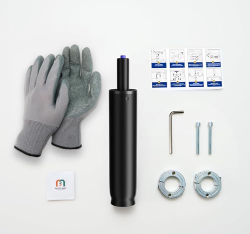 Mastery Mart Gasdruckfeder Zylinder Ersatz, mit 246mm - 346mm Gasdruckfeder für Bürostuhl, Handschuhe, Zylinderentfernungswerkzeug, Zylinderklemmwellen(28mm), Lange Schrauben, L-Schraubenschlüssel Mastery Mart Gasdruckfeder Zylinder Ersatz, mit 246mm - 346mm Gasdruckfeder für Bürostuhl, Handschuhe, Zylinderentfernungswerkzeug, Zylinderklemmwellen(28mm), Lange Schrauben, L-Schraubenschlüssel von Mastery Mart