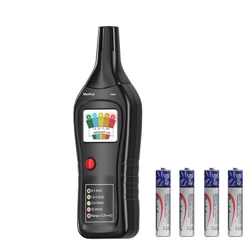 EMF Messgeräte, Elektromagnetisches Feld Detektor mit 5 LED, Geisterjäger Ausrüstung, EMF Detektor 30Hz-20.000Hz, EMF Tester für Geisterjäger, EMF Leser EMF Messgeräte, Elektromagnetisches Feld Detektor mit 5 LED, Geisterjäger Ausrüstung, EMF Detektor 30Hz-20.000Hz, EMF Tester für Geisterjäger, EMF Leser von Mastfuyi