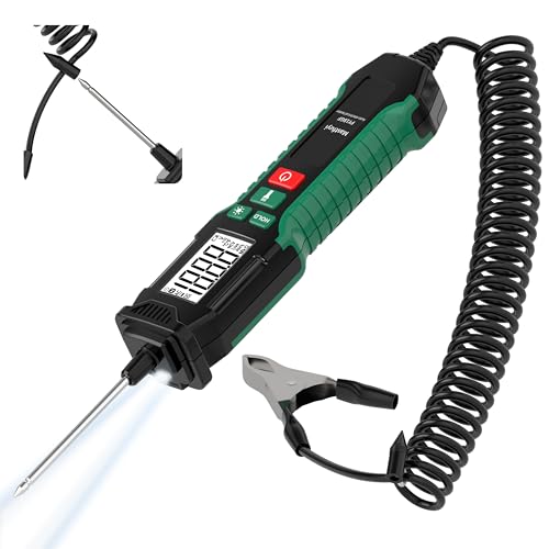 Smart Auto Spannungsprüfer 0.8V-100V DC Digitaler LCD-Schaltkreistester mit Hintergrundbeleuchtung, Hochleistungs-Summer-Lichttester mit Voltmeter, Automatischer Bidirektionaler Spannungsprüfer Smart Auto Spannungsprüfer 0.8V-100V DC Digitaler LCD-Schaltkreistester mit Hintergrundbeleuchtung, Hochleistungs-Summer-Lichttester mit Voltmeter, Automatischer Bidirektionaler Spannungsprüfer von Mastfuyi