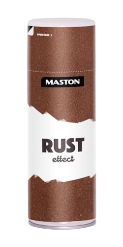 Maston Rost Effekt Sprühlack 400 ml, Dunkelbraun von Maston