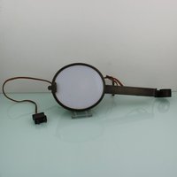 Antike Banjo String Instrument Messing Wandlampe von MastorasAntiques
