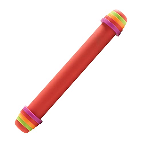 Mastrad F11870 Höhenverstellbarer Silikon-Teigroller von mastrad
