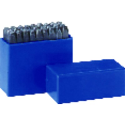 Schlagbuchstabensatz 10mm von Masus