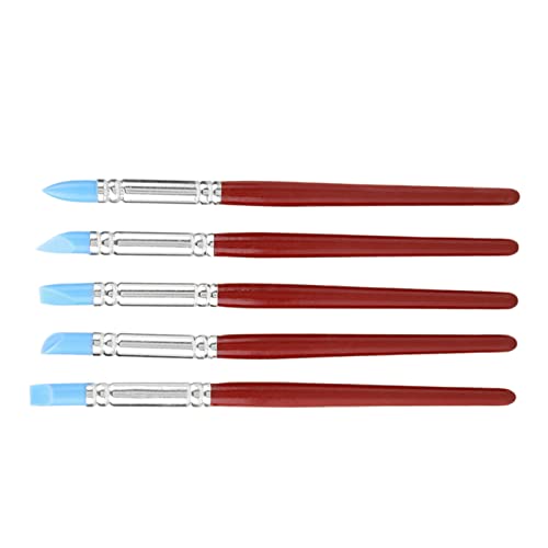Lackstifte mit feiner Spitze Acryllackstifte 5 Stück Farbe mit Gummispitze für Tonskulptur DIY Keramik Modellierwerkzeug Lackstifte mit feiner Spitze Acryllackstifte 5 Stück Farbe mit Gummispitze für Tonskulptur DIY Keramik Modellierwerkzeug von Masyrt