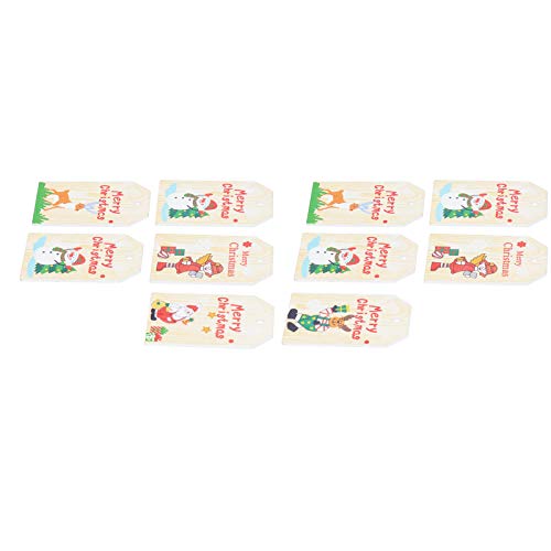 Masyrt 10pcs Hölzerne DIY -Handwerksanhänger, Weihnachtsanhänger, Rustikale Weihnachtsschmuck für Baumfenster Kamin Masyrt 10pcs Hölzerne DIY -Handwerksanhänger, Weihnachtsanhänger, Rustikale Weihnachtsschmuck für Baumfenster Kamin von Masyrt