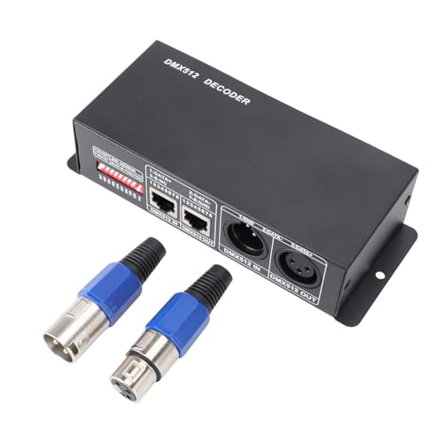 Masyrt 3 -Kanal DMX 512 RGB LED -Controller Decoder Dimmer Dimmer, 12 V Bis 24 V Eisen -Leiterplatten, Ideal für das Ambiente -Tuning in Bars und Hotels Masyrt 3 -Kanal DMX 512 RGB LED -Controller Decoder Dimmer Dimmer, 12 V Bis 24 V Eisen -Leiterplatten, Ideal für das Ambiente -Tuning in Bars und Hotels von Masyrt