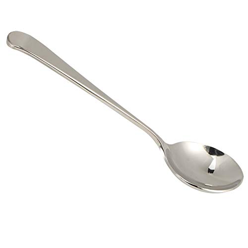 Masyrt 5 Stücke Edelstahlsuppe Löffel Kinderlöffel Esslöffel Besteck Haushalt Küche Vorräte (Edelstahlfarbe) von Masyrt