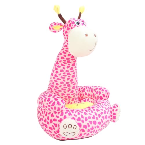 Masyrt Ausklappen Couch Plüschen Charakter Stuhl Weiche Unabhängigkeit Bequeme Cartoon Gefülltes Tiersofa Stuhl (Rosa Hirsche) von Masyrt