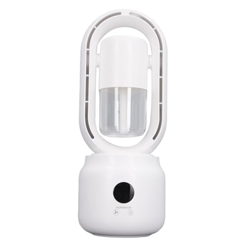 Masyrt Desktop Bladeless Lüfter mit Luftbefeuchter 3 Level Geschwindigkeit Schnellkühlung 4000mAh Ruhige Büro -Blattlosen -Fan -Luftbefeuchter Fan Masyrt Desktop Bladeless Lüfter mit Luftbefeuchter 3 Level Geschwindigkeit Schnellkühlung 4000mAh Ruhige Büro -Blattlosen -Fan -Luftbefeuchter Fan von Masyrt