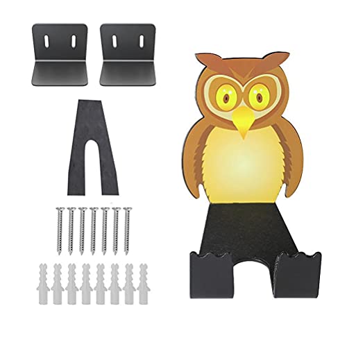 Masyrt Eulenwandschlüsselhalter, 21 * 10 * 8 Fahrradbügel Rack Rack Fahrrad Pedal Storage Hakenhalterhalter Wandhalterung für Garage Masyrt Eulenwandschlüsselhalter, 21 * 10 * 8 Fahrradbügel Rack Rack Fahrrad Pedal Storage Hakenhalterhalter Wandhalterung für Garage von Masyrt