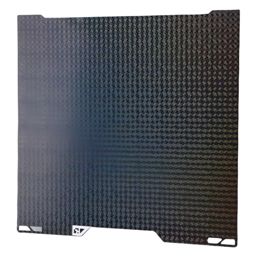 Masyrt Flexible Build Plate Hohe Adhäsion Fußballfilm Windmill PEI & Federplatte für Lab H2D -Drucker, 355 X 346 Mm PET -Kohlefaser, kein Klebstoff Erforderlich, Langlebig, Passen zu von Masyrt