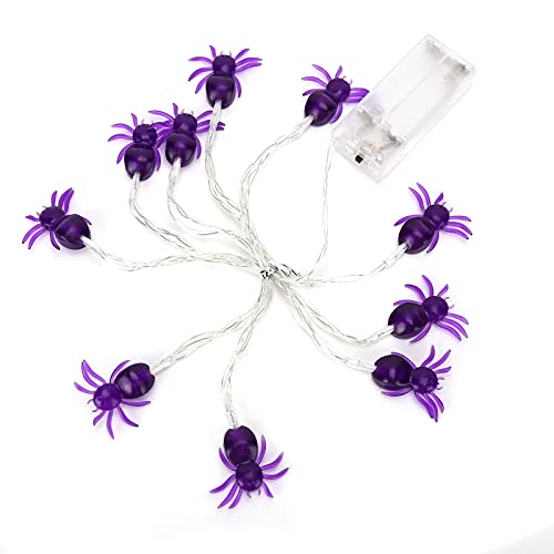 Masyrt Halloween LED LED Purple Spider Form Dekorative Saitenleuchten mit Wasserdicht Masyrt Halloween LED LED Purple Spider Form Dekorative Saitenleuchten mit Wasserdicht von Masyrt